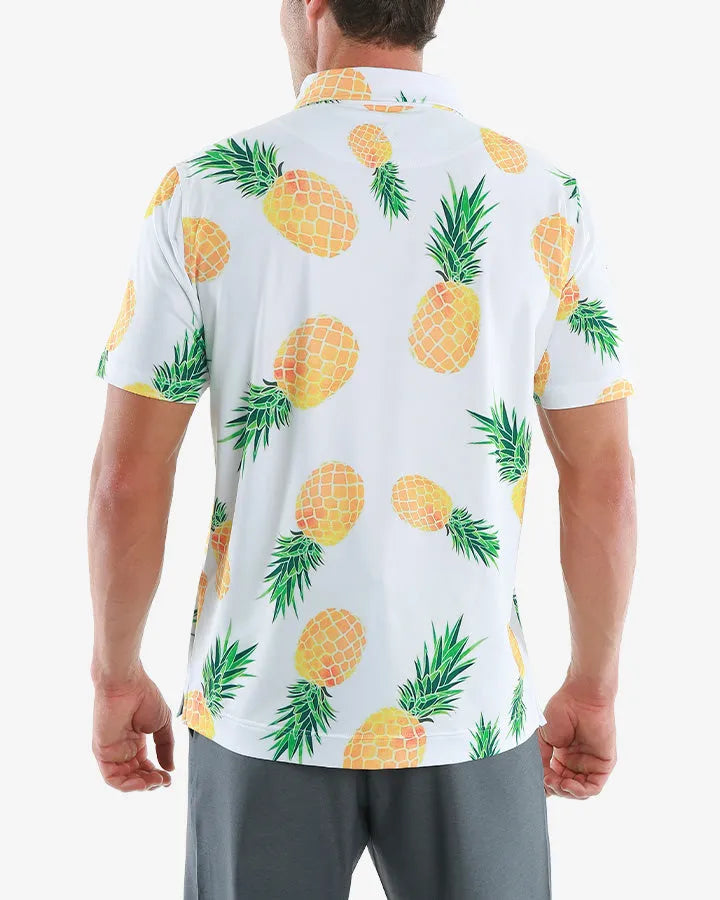 Pineapple Hawaiian Polo