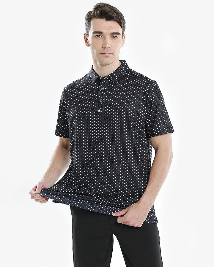 Black Dots Polo