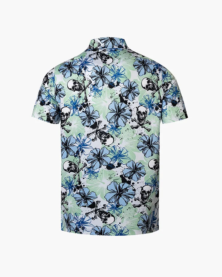 Blossom Skull Polo